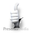 Hole Hand Thumbs Up - Presentation Clipart