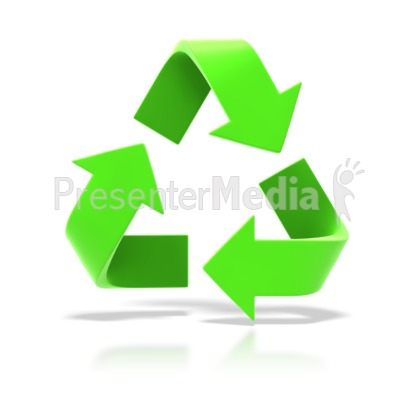 Recycle Symbol Presentation clipart