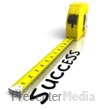 Tape Measuring Success - Presentation Clipart