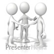 Introduction To A Friend - Presentation Clipart