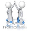 Doctors High Five Presentation clipart