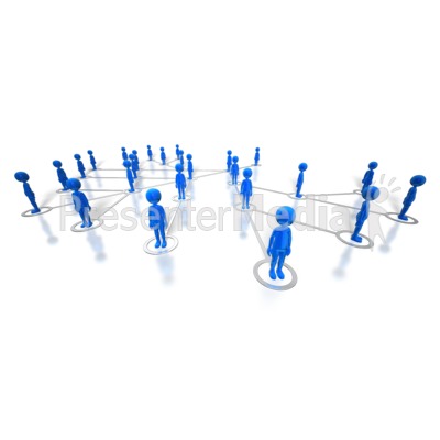 People Network Presentation clipart