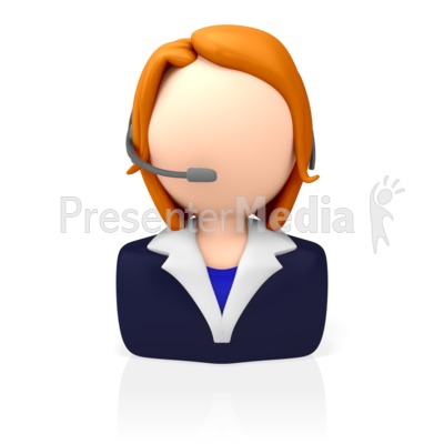 Customer Service Icon Presentation clipart