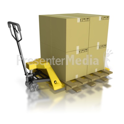 Pallet Mover Moving Product Presentation clipart