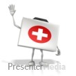 Happy Medical Kit Presentation clipart