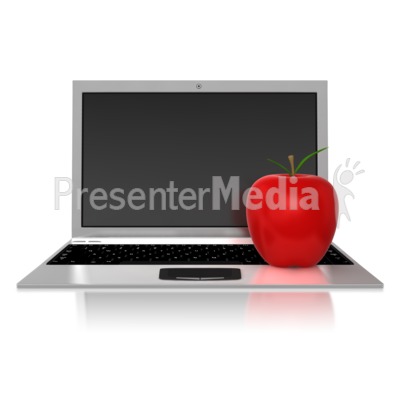 Teachers Computer Presentation clipart