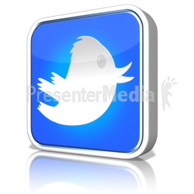 Tweet App Icon Presentation clipart