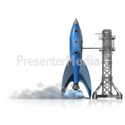 Rocket Launch Presentation clipart