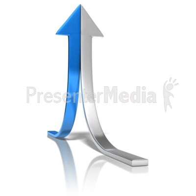 Arrow Halves Join Presentation clipart