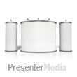 Advertising Booth Design Three Presentation clipart