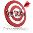 Bullseye Dart Text Presentation clipart