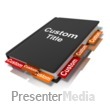 Book With Tabs Text - Presentation Clipart