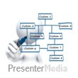 Stick Figure Fill In The Boxes Text - Presentation Clipart