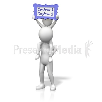 Family Custom Message Presentation clipart
