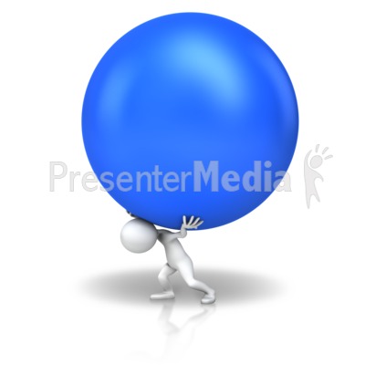 Carry The Ball Presentation clipart