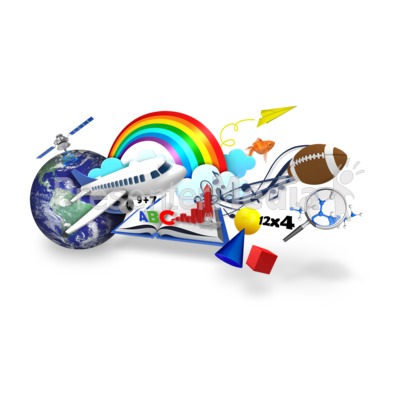 World Education Imagination Presentation clipart