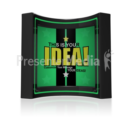 Box Feature Custom Presentation clipart
