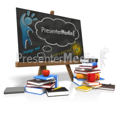 Custom Blackboard Presentation clipart