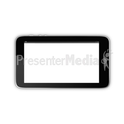 Smart Phone with Transparent Screen Presentation clipart