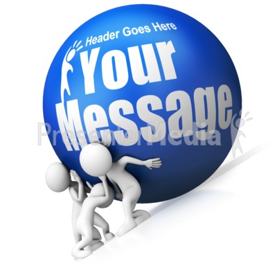 Team Push Custom Ball Uphill Presentation clipart
