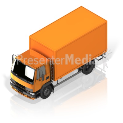Delivery Truck Presentation clipart