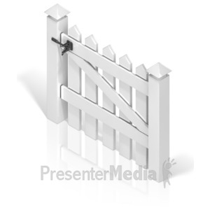 Open Gates Clip Art That Once