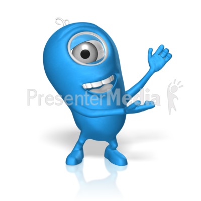 Character Presenter Presentation clipart