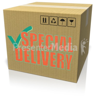 Cardboard Box Custom Presentation clipart