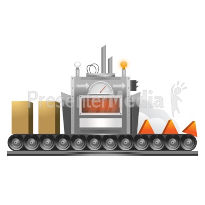 Process Machine Conversion Presentation clipart