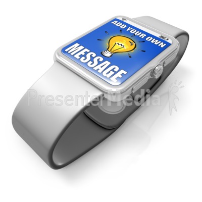 Smart Watch Custom Presentation clipart