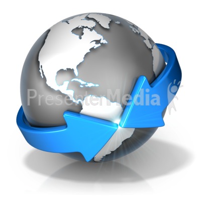 Together Arrows South America Presentation clipart
