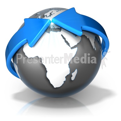 Arrows Together Europe Presentation clipart