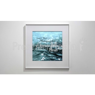 Simple Picture Squared Presentation clipart
