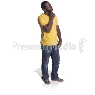 Thinking About Something Presentation clipart
