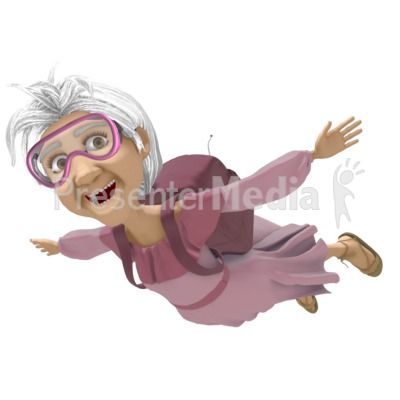 Martha Skydiving Presentation clipart