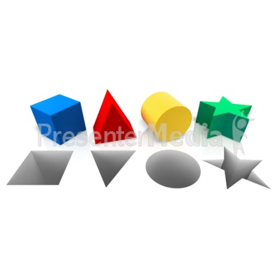 Shapes Corresponding Hole Presentation clipart