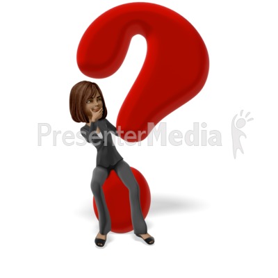 Talia Question Mark Presentation clipart