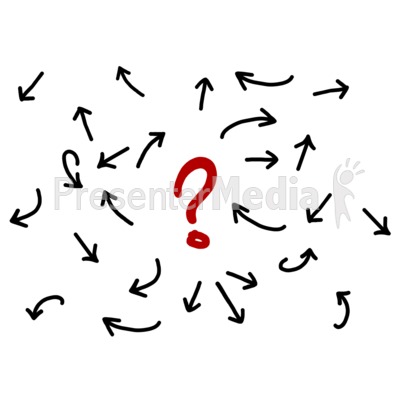 Too Many Paths Presentation clipart