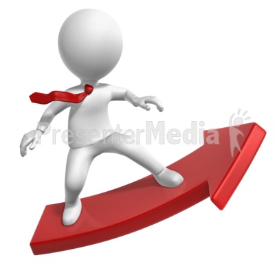 Waves Of Direction Presentation clipart