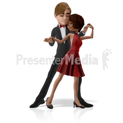 Matt Alice Elegant Dance Presentation clipart