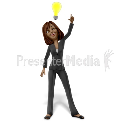 Talia Gets An Idea Presentation clipart