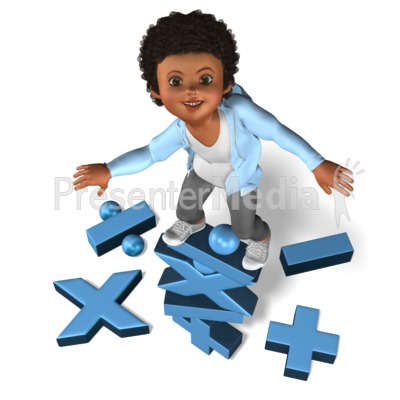 Chole Math Symbols Balance Presentation clipart