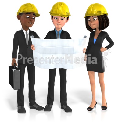 Business Group Plans Presentation clipart
