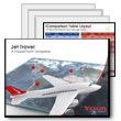 Jet Travel PowerPoint template