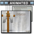 Clothed Easter Cross - PowerPoint Template