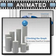 Ball Climbing Graph - PowerPoint Template
