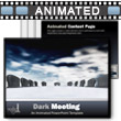 Dark Meeting PowerPoint template