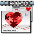 Heart Puzzle Piece Tool Kit - PowerPoint Template