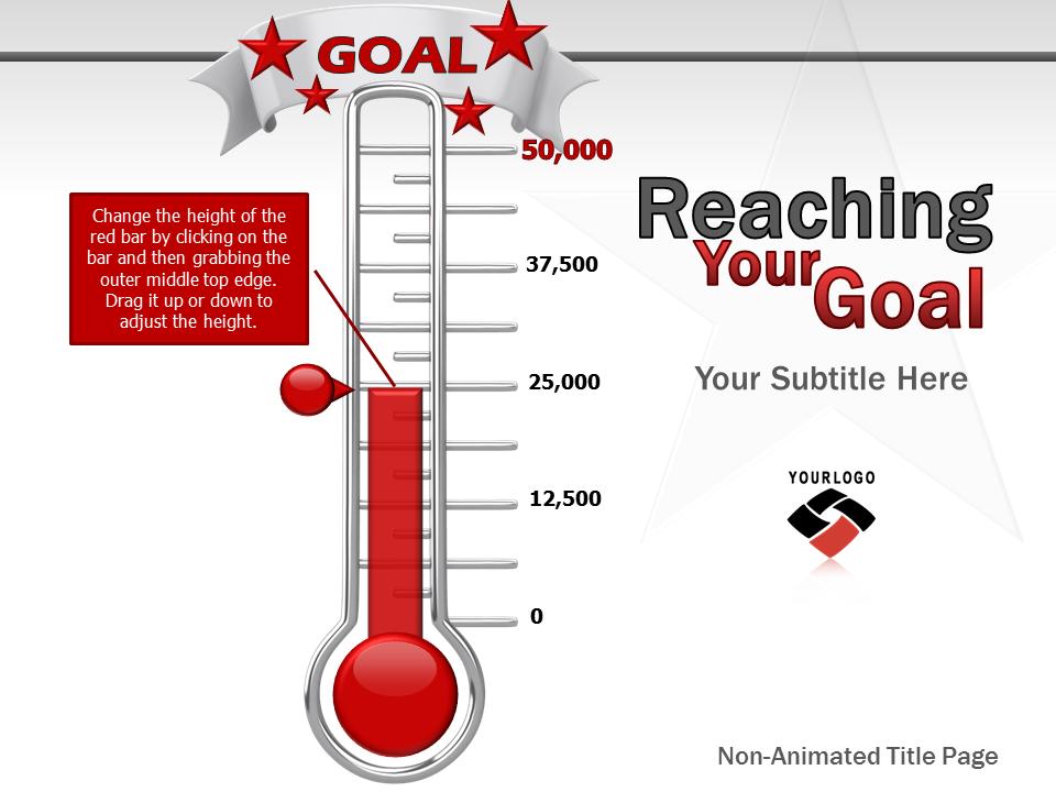 Reaching Your Goal A PowerPoint Template from