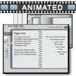 Note Pad Page Turn Tool Kit - PowerPoint Template